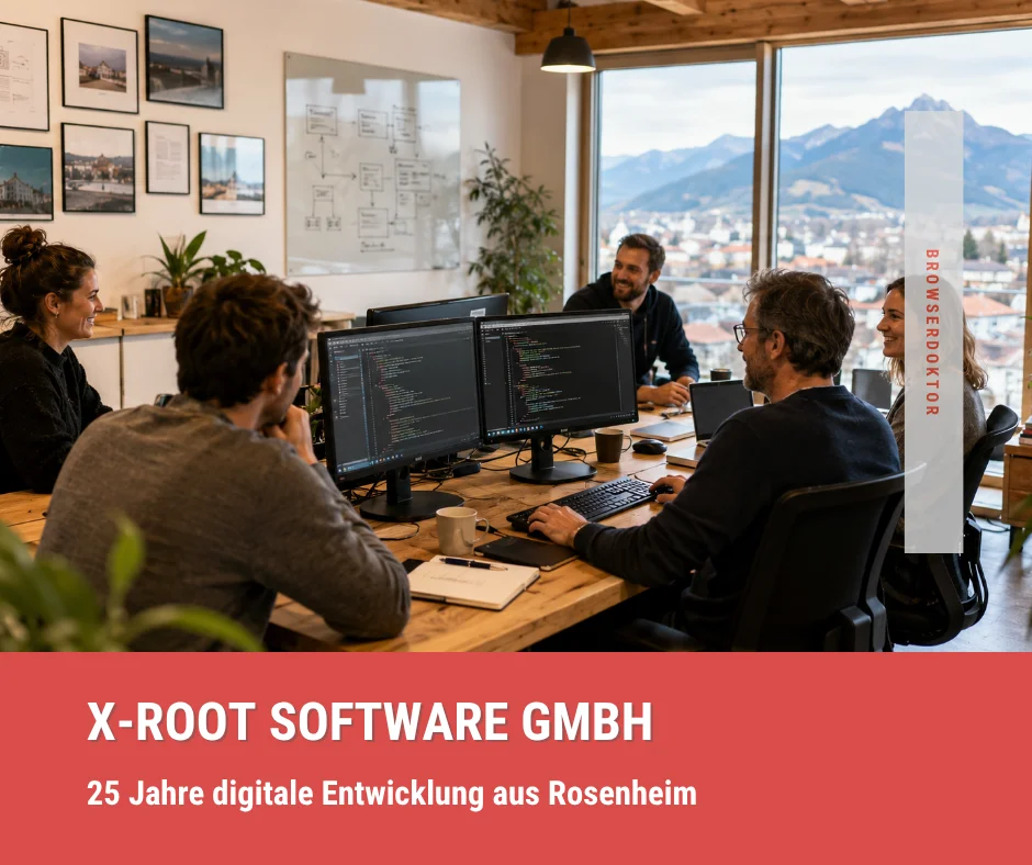 x-root Software GmbH: 25 Jahre digitale Entwicklung aus Rosenheim