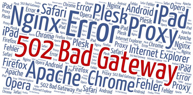 502 Bad Gateway