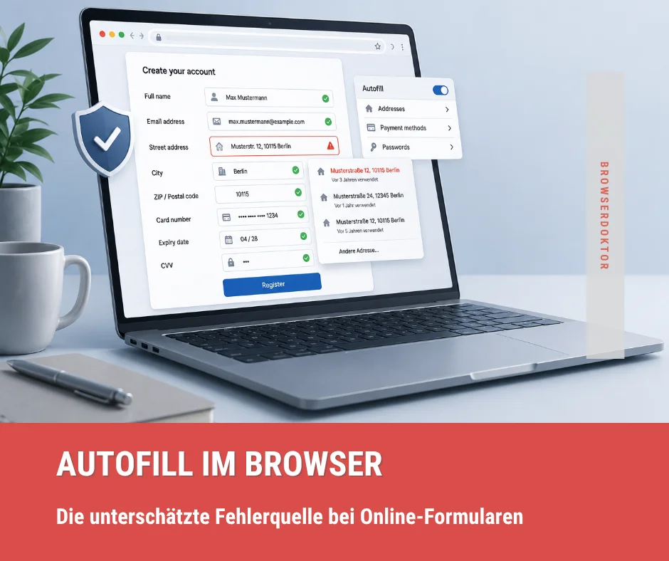Autofill im Browser bei Formularen