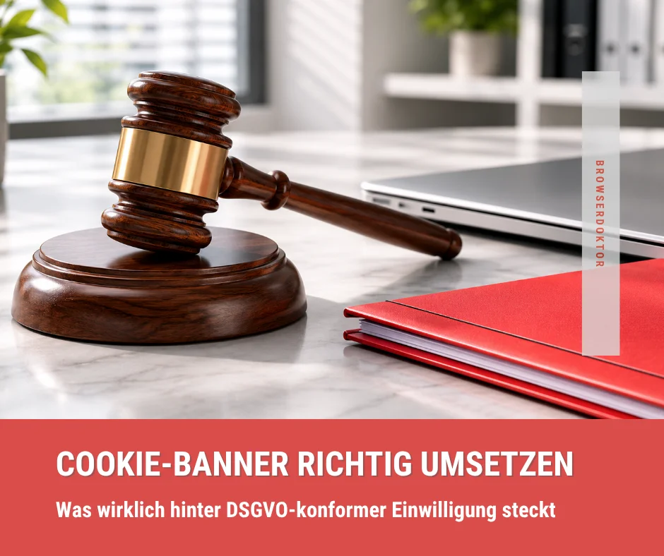 Cookie-Banner richtig umsetzen