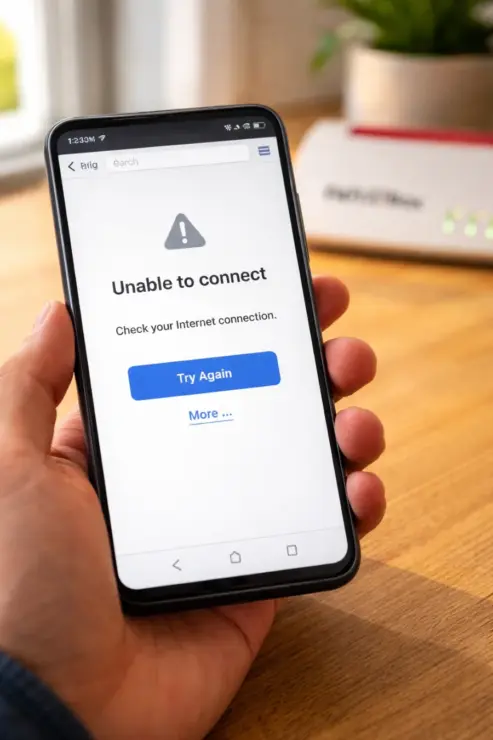 fritz.box nicht erreichbar - Browser zeigt Fehlermeldung, Ursachen und Lösungen