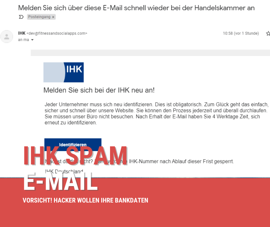 IHK Spam E-Mail