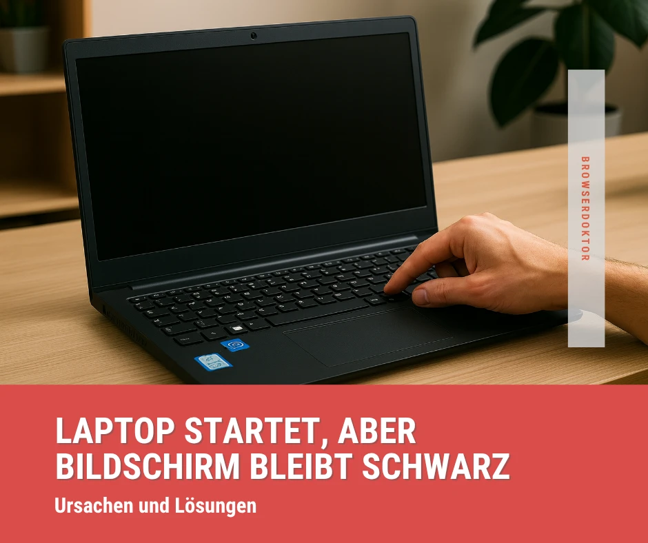 Laptop startet, aber Bildschirm bleibt schwarz