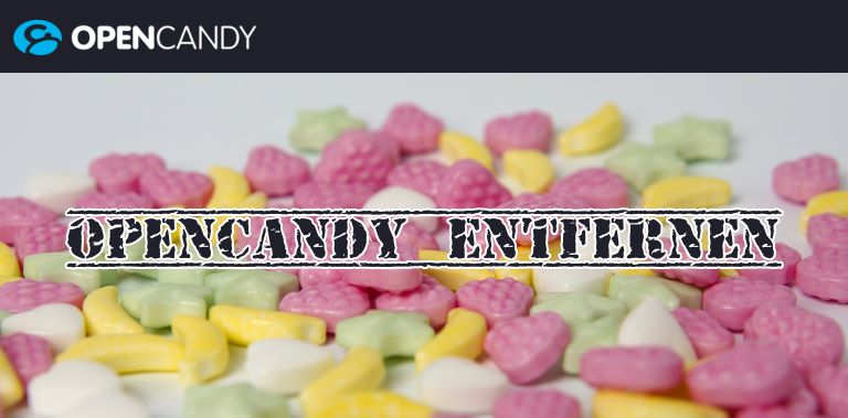 Opencandy entfernen