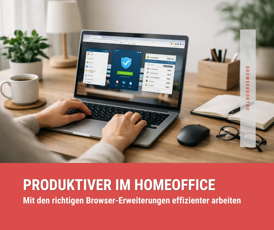 Produktiver mit Browsererweiterungen im Homeoffice