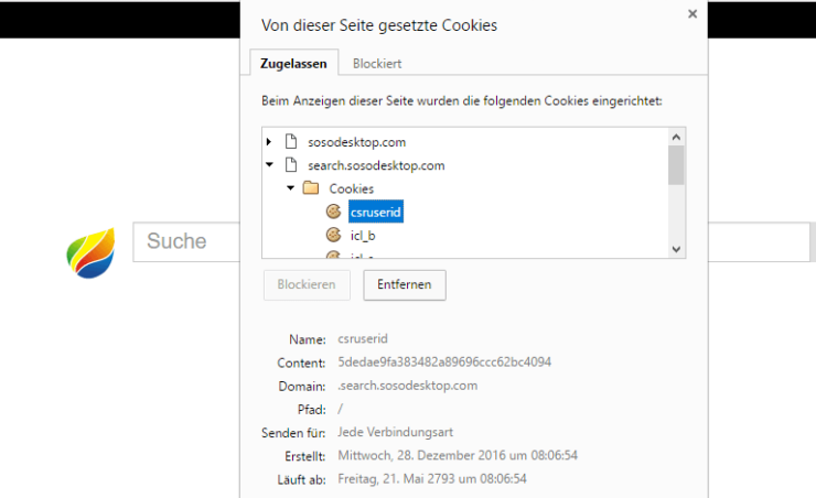 Ssosodesktop Cookies